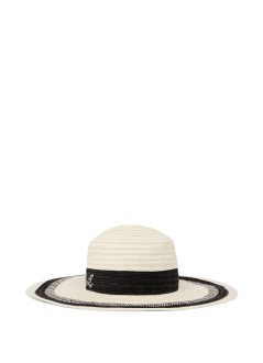 karl lagerfeld cap womank/signature str log summer hat - b2w33028 101
