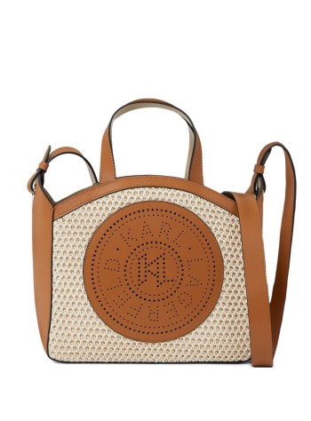 karl lagerfeld crossbody womank/circle sm tote raffia mesh - b2w30019 1an