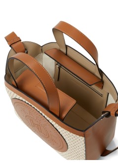 karl lagerfeld crossbody mujer k/circle sm tote raffia mesh - b2w30019 1an