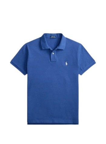 polo ralph lauren polo mansskccmslm1-short sleeve-knit - 710680784520 dusty azure cream pp