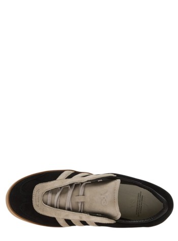 y3 sneaker hombre y-3 gazelle - ki4340 black black lbrown 2