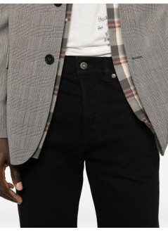 golden goose pantalon jeans hombre golden m's patrick pant slim one washed comfort denim - gmp02514p000622 90100