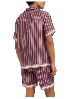 ché studios shirt manpressoa printed shirt - 2676824 rose