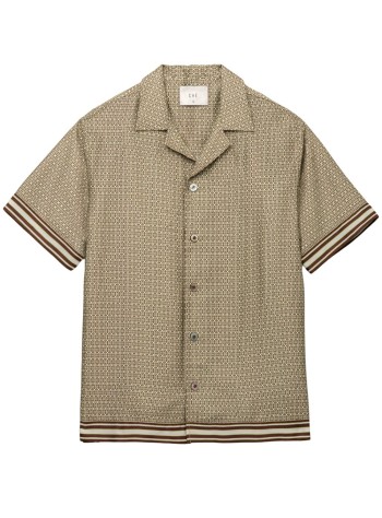 ché studios camiseria hombre lucena printed shirt - 2676721 light brown