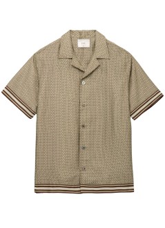 ché studios camiseria hombre lucena printed shirt - 2676721 light brown
