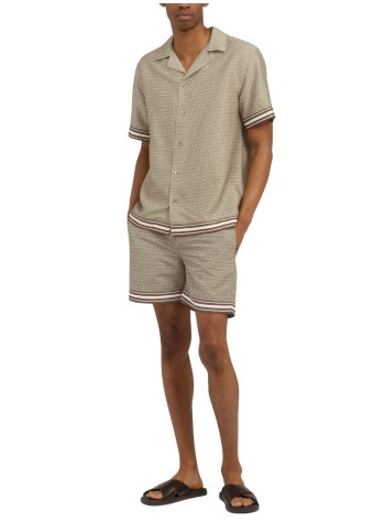 ché studios camiseria hombre lucena printed shirt - 2676721 light brown 2