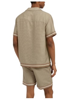 ché studios camiseria hombre lucena printed shirt - 2676721 light brown