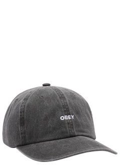 obey gorras hombre pigment bold 6 panel strapback - 100580418 blk