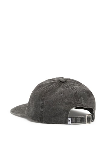 obey cap manpigment bold 6 panel strapback - 100580418 blk 2