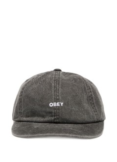 obey gorras hombre pigment bold 6 panel strapback - 100580418 blk