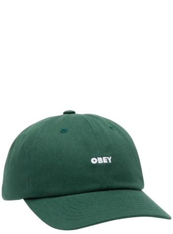 obey cap manobey bold curve 6 panel strabk - 100580429 spr