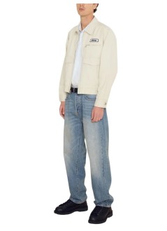 obey outerwear hombre obey walter work jacket silver birch faded wash - 121800620 sbr