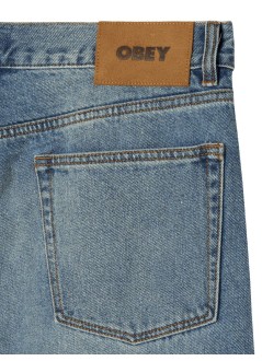 obey pantalon jeans hombre classic baggy vintage denim - 142010115 hvli