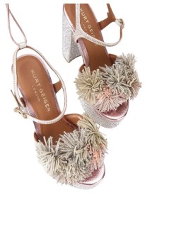 kurt geiger pump mujer pom pom tie platform - 5383665209 65