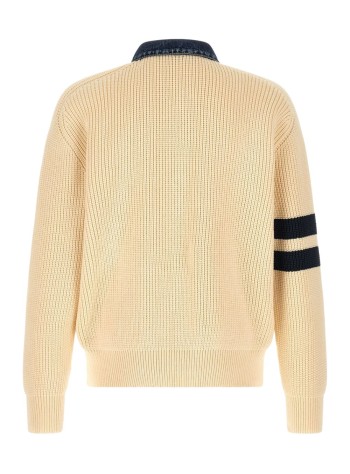 dsquared knitwear mandenim mix d2 knit cardigan - s74ha1591d13185 961 2