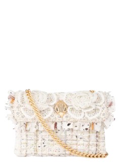 kurt geiger crossbody mujer tweed mini kensington - 5379544069 13
