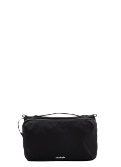 topologie crossbody manbottle sacoche large - tpwbabslblk34 black tech sateen