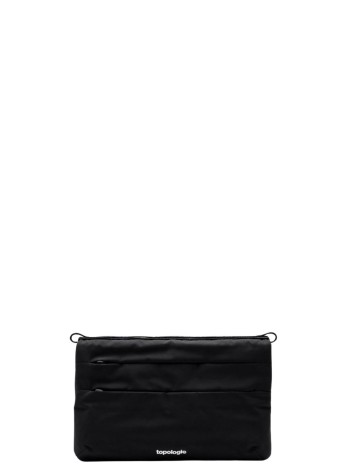 topologie crossbody manflat sacoche small - tpwbafsblk34 black tech sateen