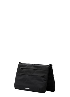 topologie crossbody manflat sacoche small - tpwbafsblk34 black tech sateen