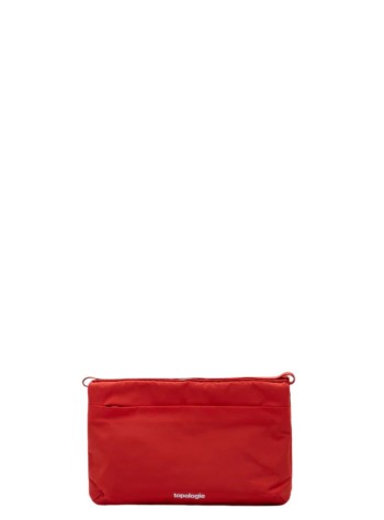 topologie crossbody manflat sacoche small - tpwbafstpr34 topologie red tech sateen