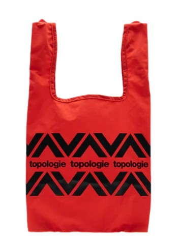 topologie luggage mankonbini bag - tpwbakbbtpr38 topologie red papery