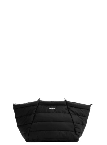 topologie tote manmarche tote medium - tpwbamtmblk27 black puffer