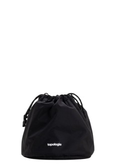 topologie crossbody manreversible bucket - tpwbarb2blk34 black tech sateen