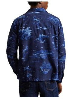polo ralph lauren camiseria hombre woven-sport shirt-shirt - 710p04448001 7078 spy bear