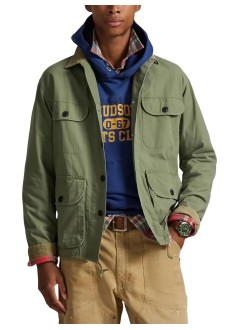 polo ralph lauren camiseria hombre woven-sport shirt-shirt - 710p03885001 7072 olive x