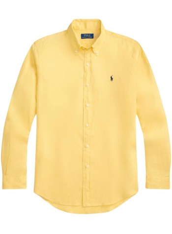 polo ralph lauren shirt mancubdppcs-long sleeve-sport shirt - 710966294515 corn yellow