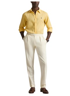 polo ralph lauren shirt mancubdppcs-long sleeve-sport shirt - 710966294515 corn yellow