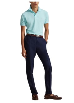 polo ralph lauren polo hombre sskccmslm1-short sleeve-knit - 710680784511 new aqua c3166