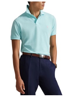 polo ralph lauren polo hombre sskccmslm1-short sleeve-knit - 710680784511 new aqua c3166
