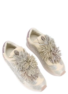 kurt geiger sneaker womanislington pom pom pump - 5377765209 65