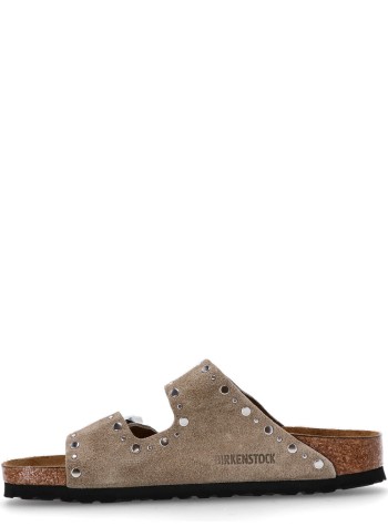 birkenstock sandalia mujer arizona rivet leve - 1029390 taupe 2