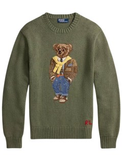 polo ralph lauren knitwear mansweater-pullover - 710p04282001 lovette heather
