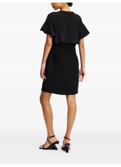 karl lagerfeld vestido mujer fabric mix t shirt dress - a2w13039 999