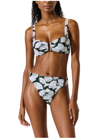 karl lagerfeld bikini sujetador mujer fan aop u-wire bikini top - b1w46041 2hf 2