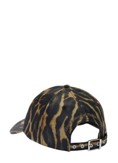 ganni gorras mujer printed nylon cap - b3020038 028