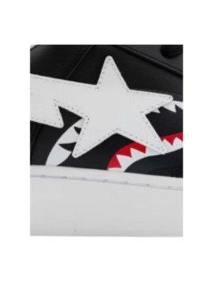 bape sneaker hombre bape sta shark #2 m2 - 1l80191302 black