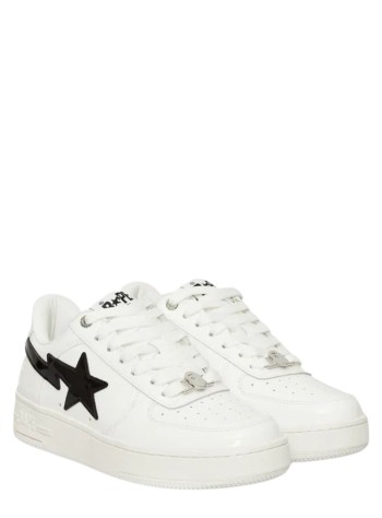 bape sneaker manbape sta #1 m2 - 1l80191301 white 2