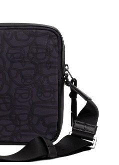 karl lagerfeld crossbody mank/ikon aop ns crossbody - b1m30214 999