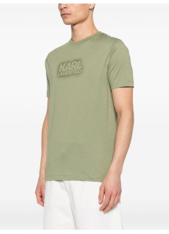 karl lagerfeld camiseta hombre t-shirt crewneck - 755060562242 550