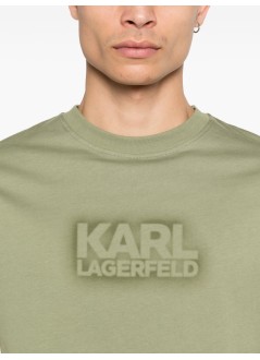karl lagerfeld camiseta hombre t-shirt crewneck - 755060562242 550