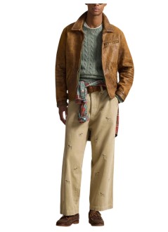 polo ralph lauren pant  manwoven-pants - 710p02694001 paddock tan w hound aoe