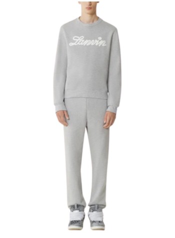 lanvin pantalon hombre embroidered logo jogging pants - rmtr0030f047p26 100 2