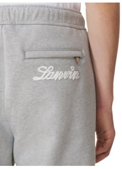 lanvin pantalon hombre embroidered logo jogging pants - rmtr0030f047p26 100
