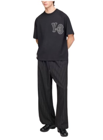 y3 camiseta hombre el5 gfx ss tee - kq9307 black 2