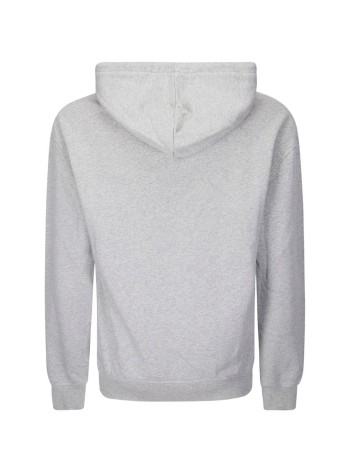 icecream sweater mancrystal running dog popover hood - ic26179 heather grey 2
