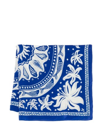farm rio pareo mujer ocean scarf panneaux - 336774 25066
